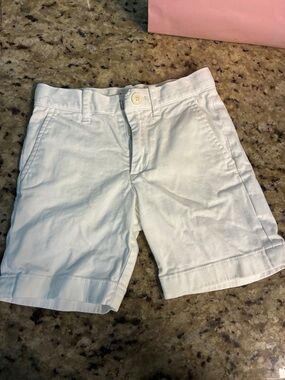 Crewcuts White Kids Cotton Chino Shorts